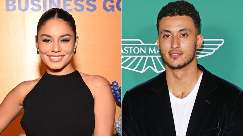 Vanessa Hudgens and Kyle Kuzma attending events