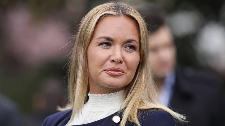 Vanessa Trump closeup with blond hair