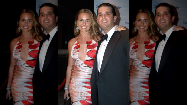 Vanessa and Donald Trump Jr. on the red carpet