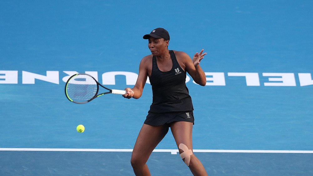 Venus Williams playing tennis