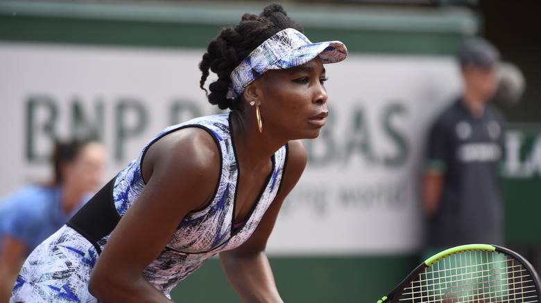 Venus Williams playing tennis