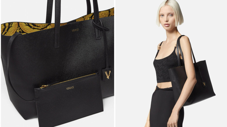  Versace Virtus Tote Bag