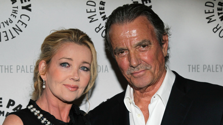 Melody Scott and Eric Braeden at the Paley Center