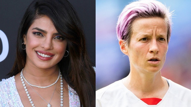 Priyanka Chopra Megan Rapinoe split