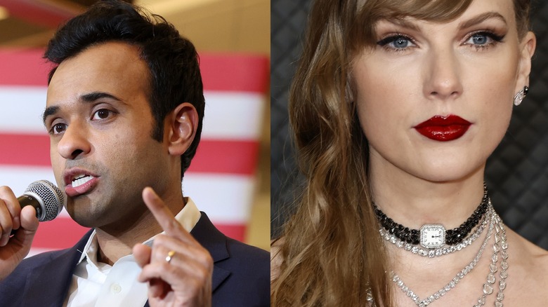 Vivek Ramaswamy and Taylor Swift split