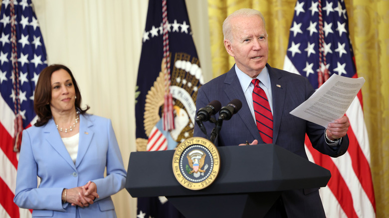 President Joe Biden and Vice President Kamala Harris