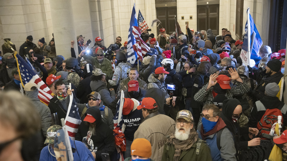 Rioters swarm the U.S. Capitol