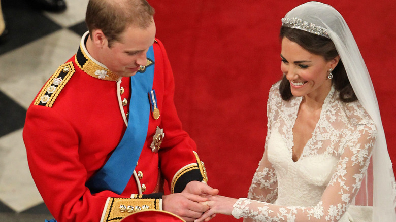 Prince William marrying Princess Catherine