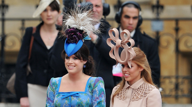 Princess Eugenie and Princess Beatrice 