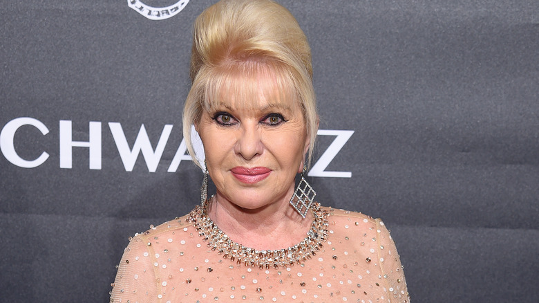 Ivana Trump smiling