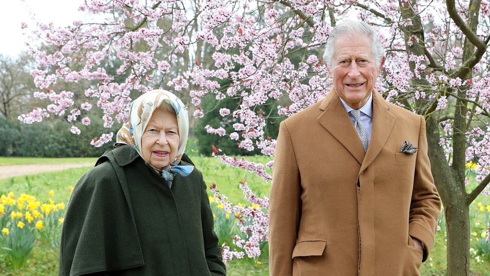 Queen Elizabeth and Prince Charles