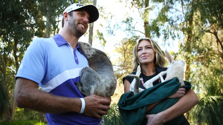 Paulina Gretzky and Dustin Johnson