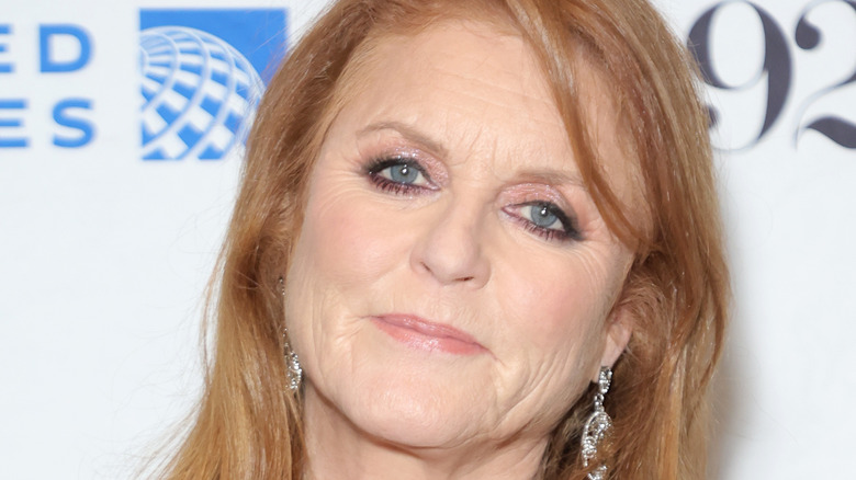 Sarah Ferguson posing at New York City event 2023