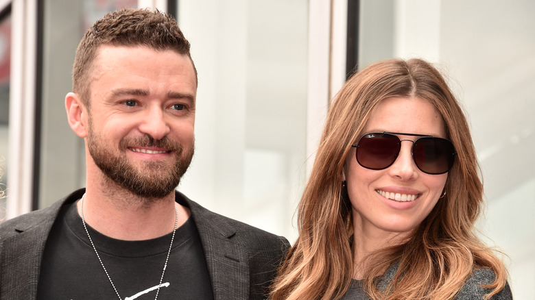 Justin Timberlake and Jessica Biel