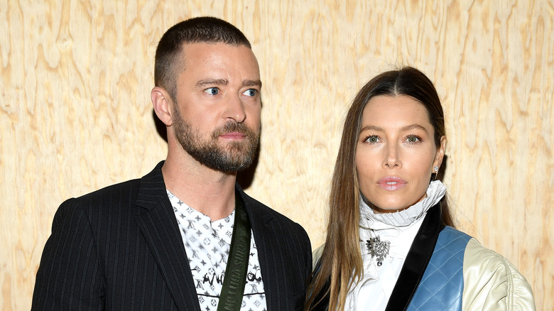 Justin Timberlake and Jessica Biel