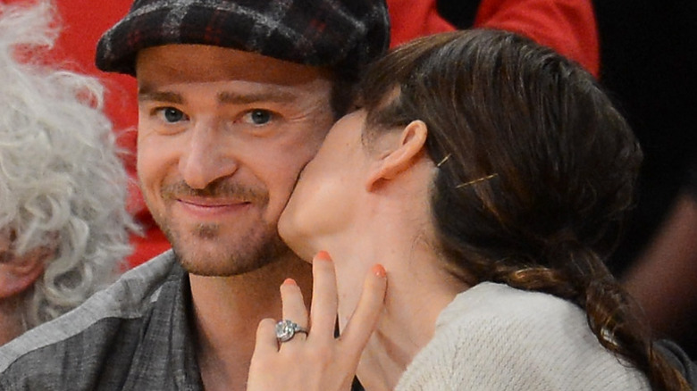 Justin Timberlake and Jessica Biel's engagement ring