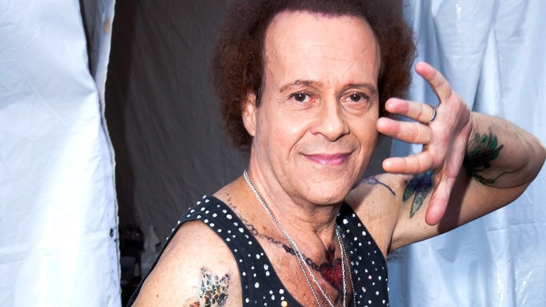 Richard Simmons smiling