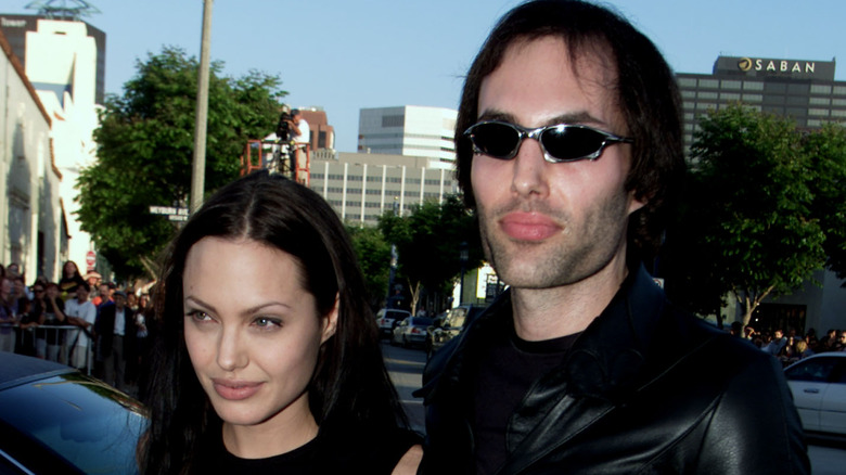 Angelina Jolie and her brother James Haven