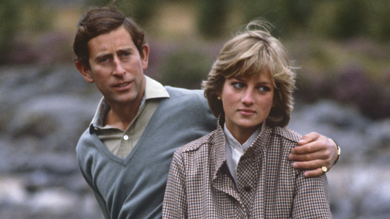 Prince Charles with Princess Diana