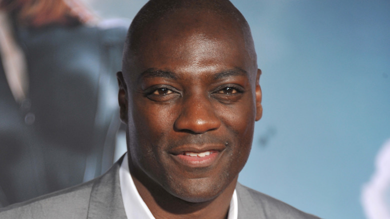 Adewale Akinnuoye-Agbaje smiling