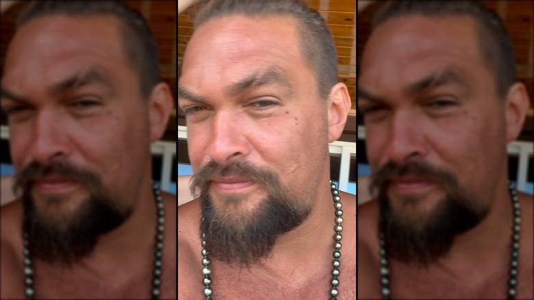 Jason Momoa with short hair 