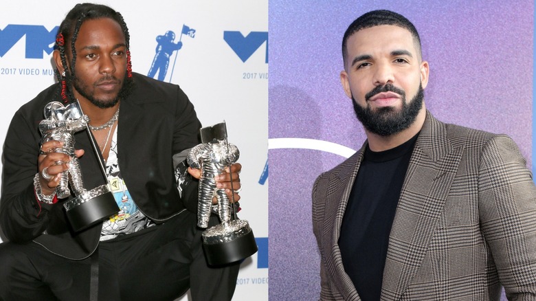 Drake and Kendrick Lamar image