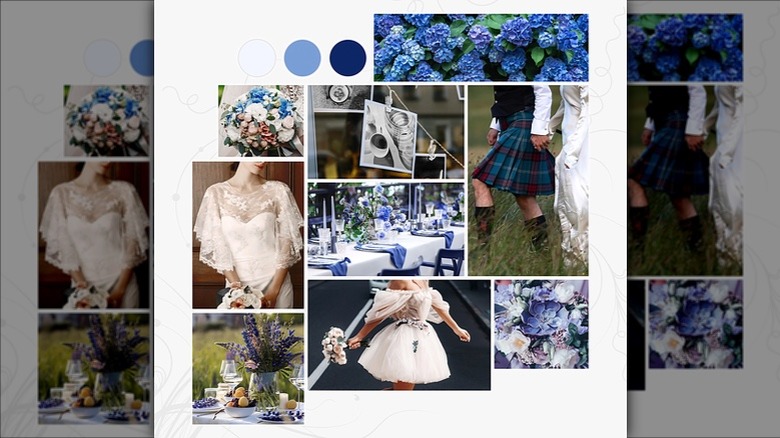 Wedding mood board