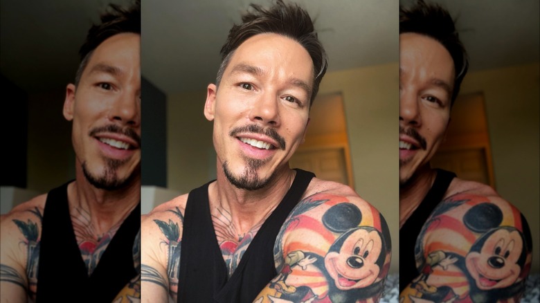 David Bromstad smiling selfie