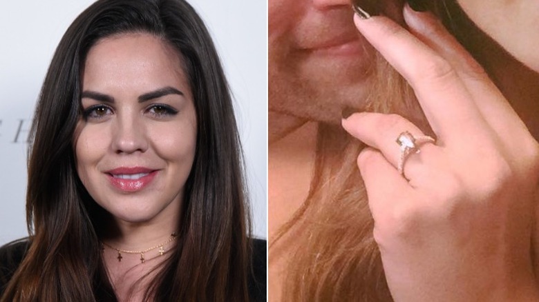 Katie Maloney and her engagement ring