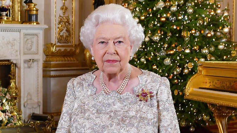 Queen Elizabeth on Christmas