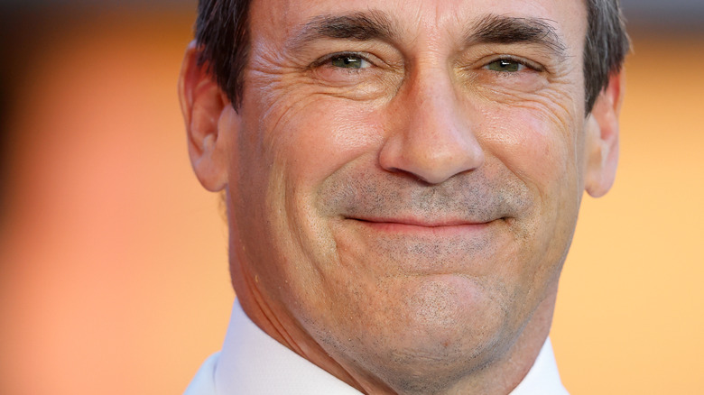 John Hamm close-up