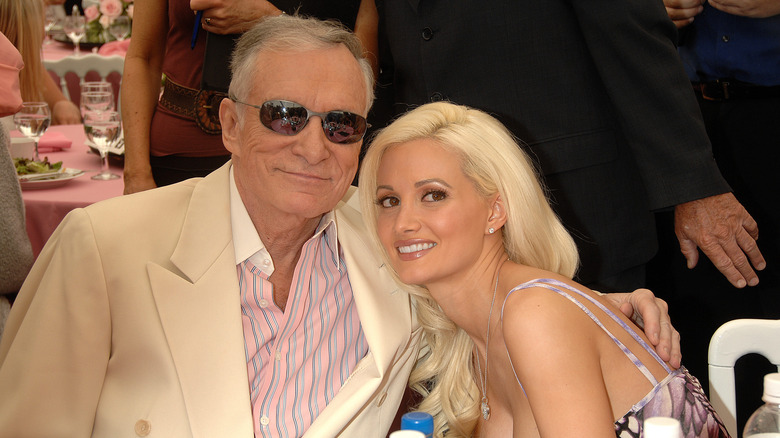 Hugh Hefner and Holly Madison