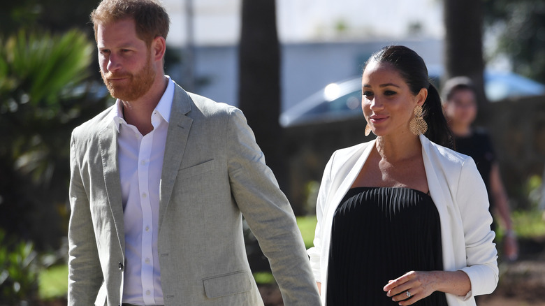 Prince Harry and Meghan Markle on official tour