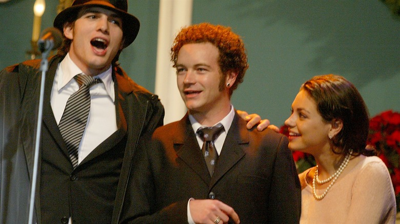 Ashton Kutcher, Danny Masterson, and Mila Kunis