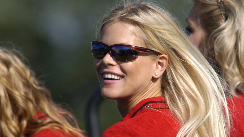 Elin Nordegren smiling