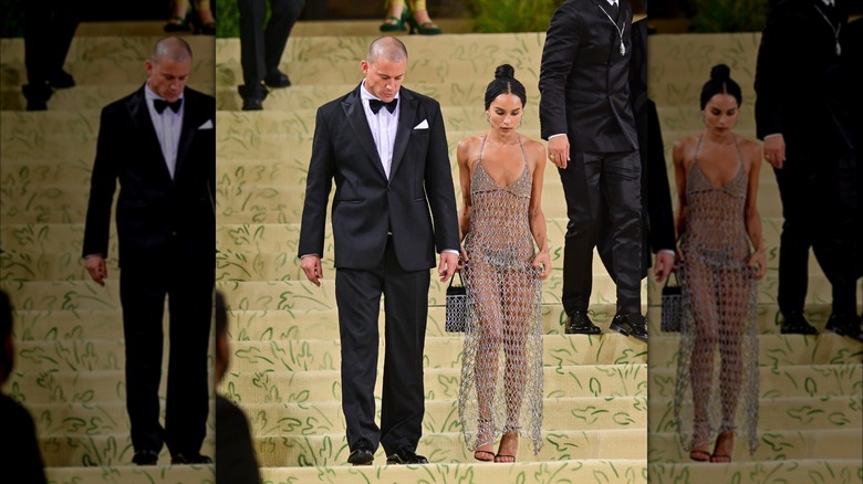 Channing Tatum and Zoe Kravitz at the Met Gala