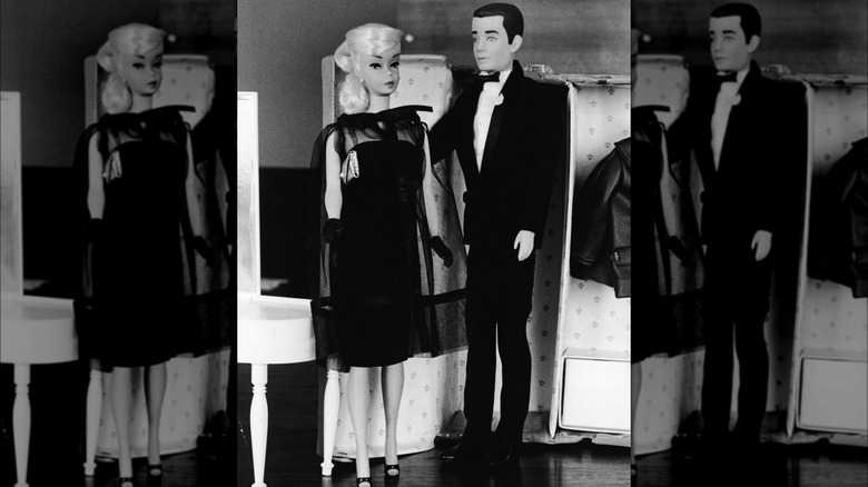 Barbie and Ken dolls in the 60s