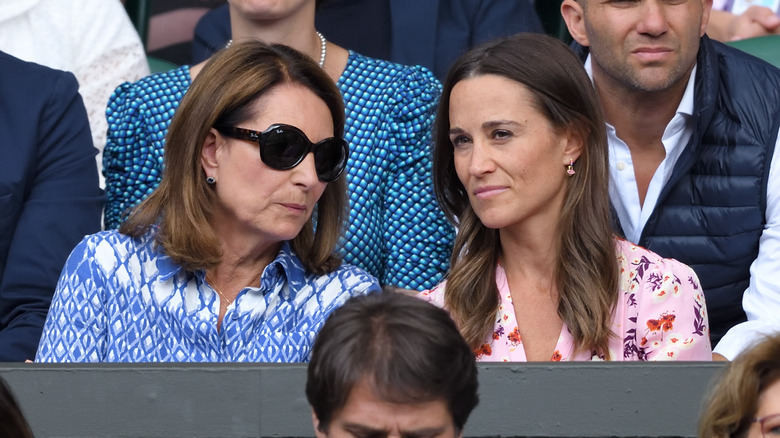 Pippa Middleton with Carole Middleton