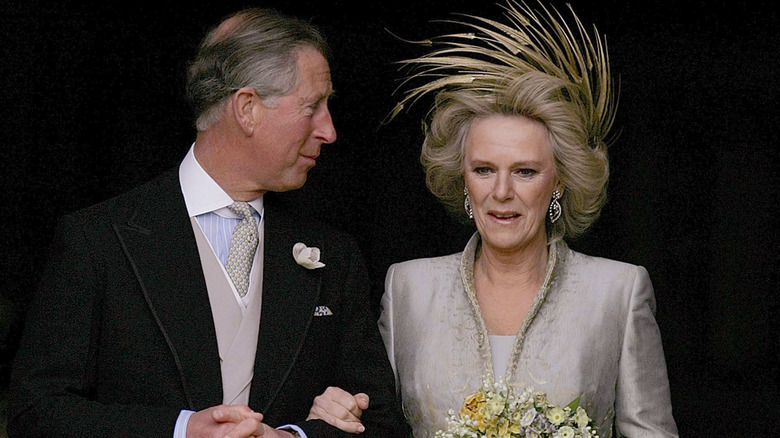 Charles and Camilla's wedding in April 2005