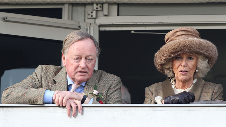 Andrew Parker Bowles and Camilla Parker Bowles