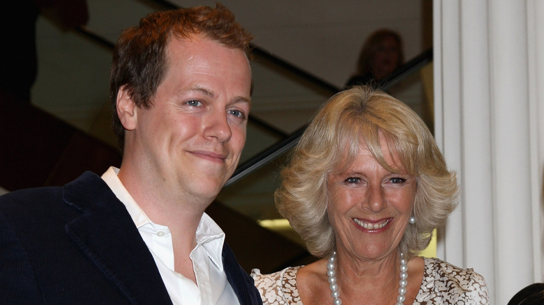 Tom Parker Bowles and Camilla Parker Bowles