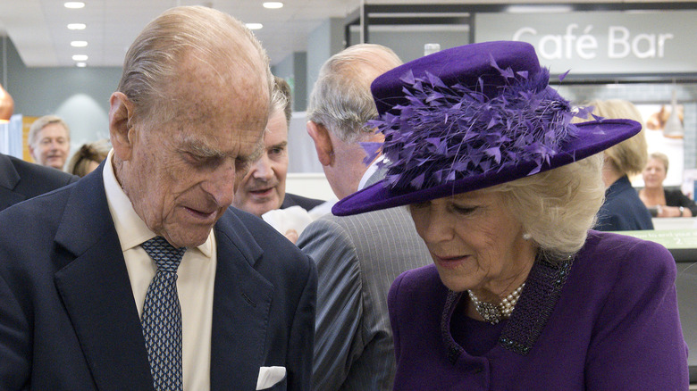 Prince Philip and Camilla Parker Bowles