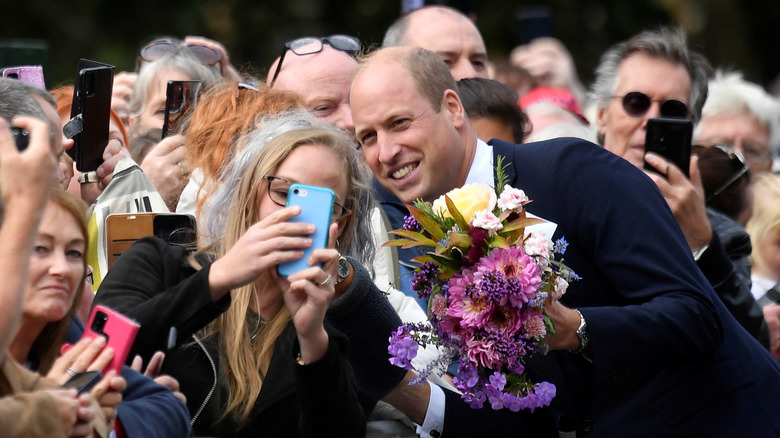 Woman with Prince William