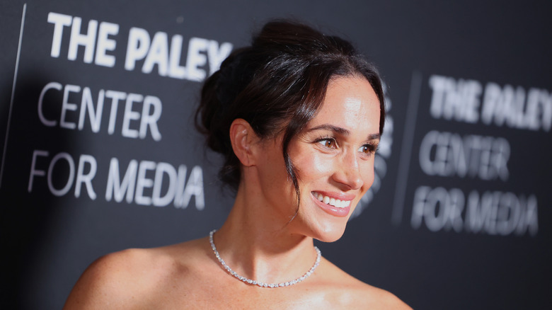 Meghan Markle smiling