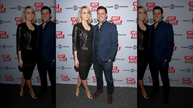 Nikki Glaser and Chris Convy at the "Not Safe With Nikki Glaser" premiere