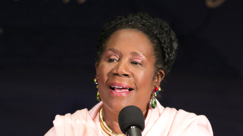 Sheila Jackson Lee talks