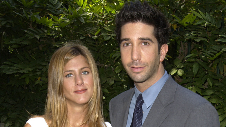 Jennifer Aniston and David Schwimmer.