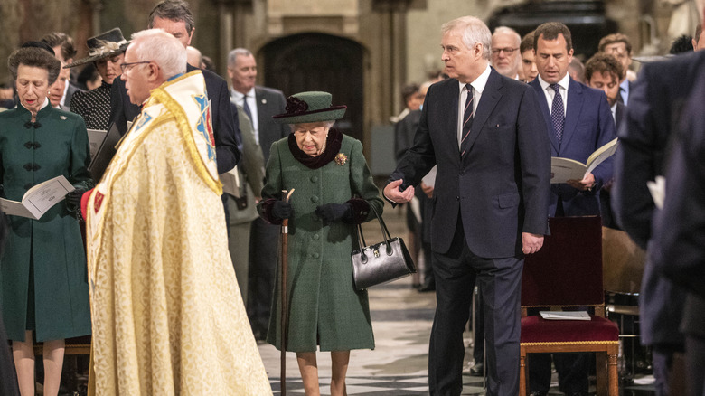 Queen Elizabeth & Prince Andrew