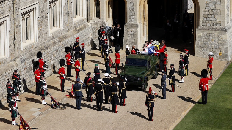 Prince Philip' funeral procession 