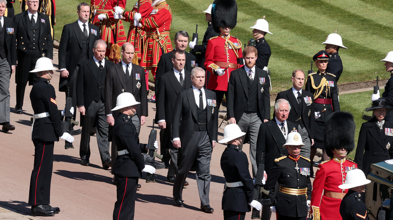 Funeral procession for Prince Philip